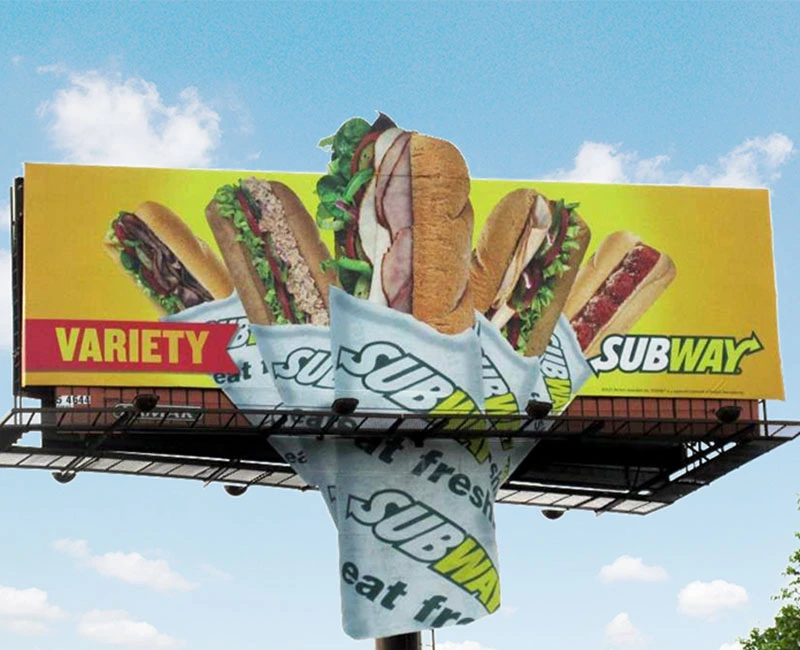Billboard Advertising, Variety, Subway