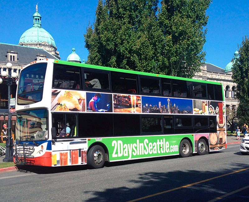 Bus Advertising, 2 Days In Seattle