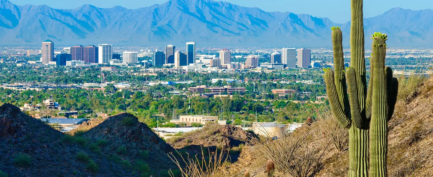 Phoenix City at Arizona