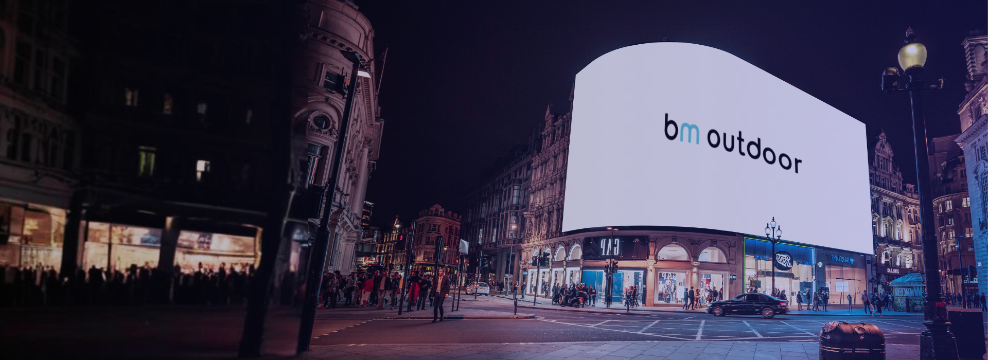 Digital Poster (DOOH) advertising across the United States - BM Outdoor