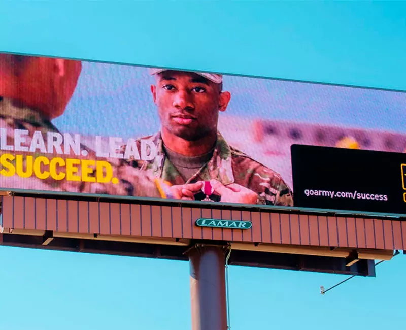 Digital Billboard Advertising, Learn, lead, succeed